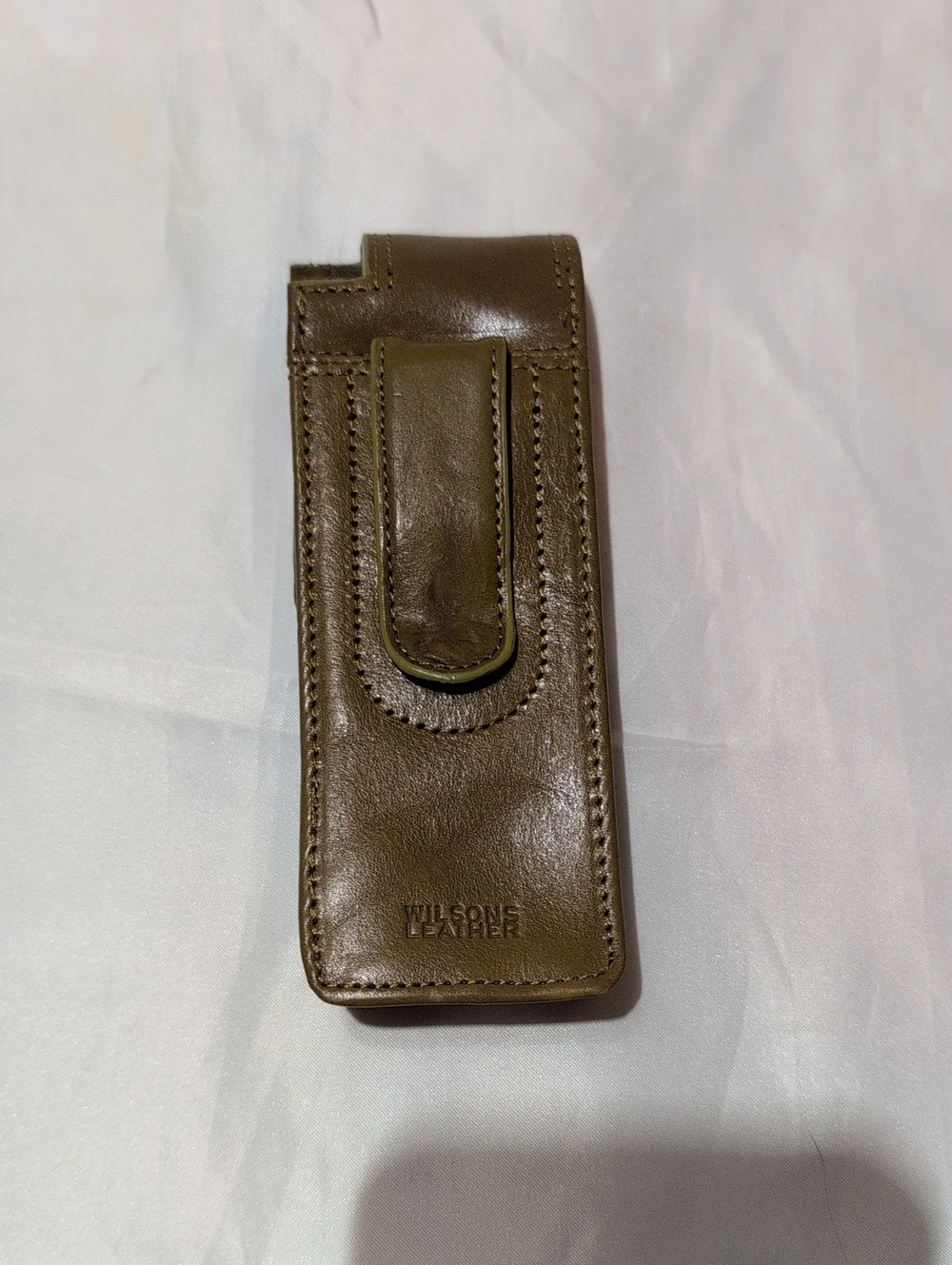 Leather Holster Case - Brown Olive